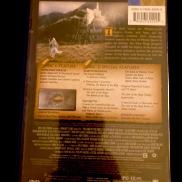 Lord Of The Rings Complete Set - Picture 10 of 12